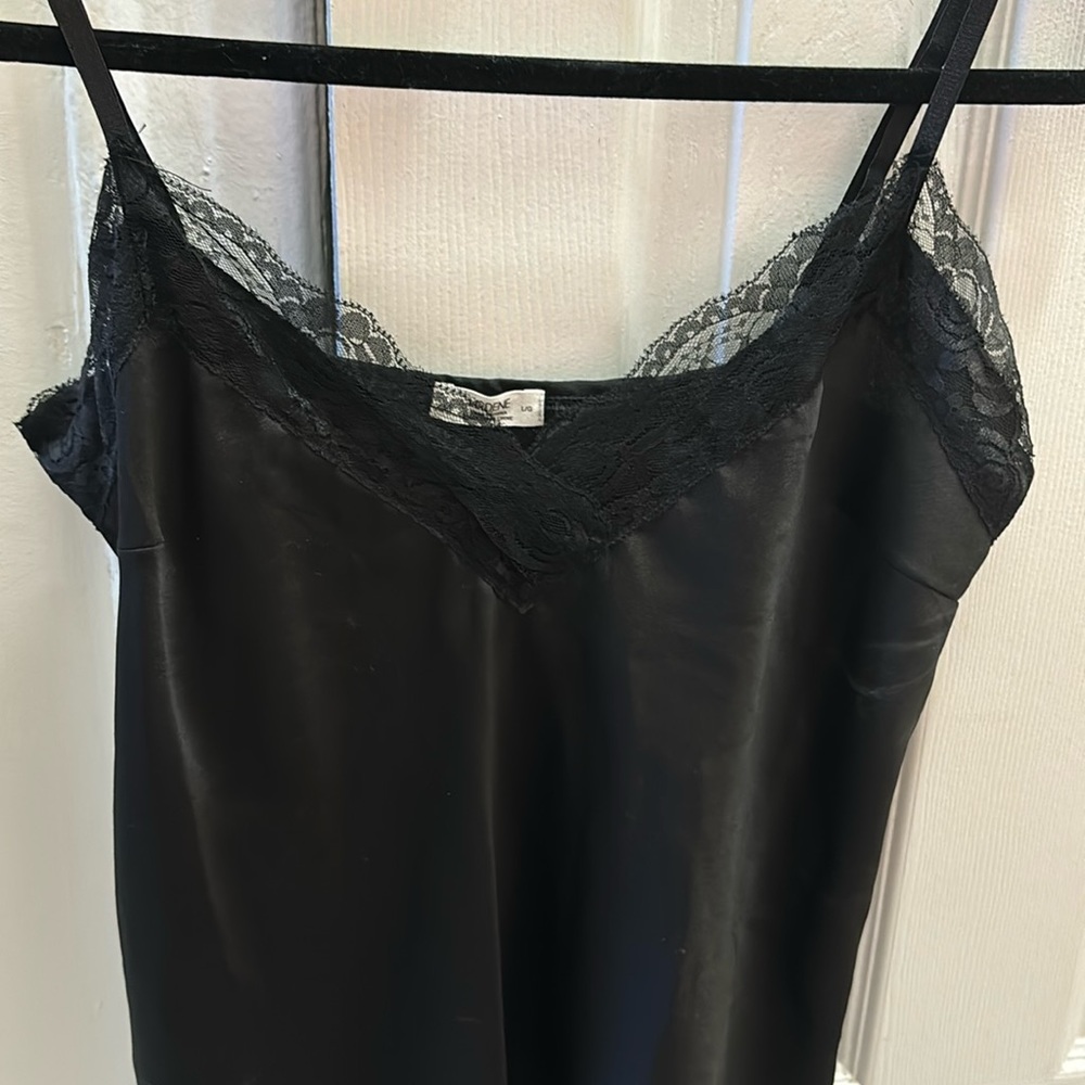 Black lace top